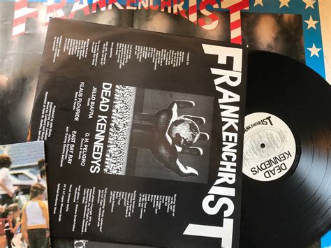 Dead Kennedys LP Frankenchrist w/BANNED POSTER +inrs uk '85 alt tent H.R. GIGER! | eBay