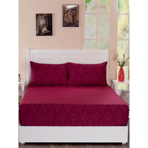 Buy Maspar Folklore Transition Diamond Festivity Red 210TC Cotton ...
