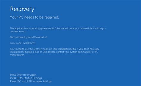 Windows System32 Winload.efi Error 的图像结果