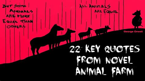 22 Key Quotes from Novel Animal Farm | Animal farm quotes, Animal farm ...