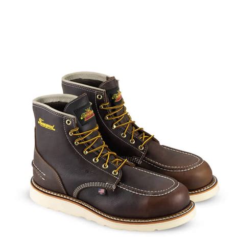 Buy Thorogood1957 Series 6” Waterproof Moc Toe Work Boots for Men ...