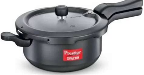 Prestige Svachh Hard Anodised 5 L Induction Bottom Pressure Pan Hard ...