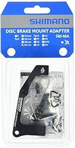 Shimano SM-MAR203 disc brake adapter rear PM IS : Amazon.in: Sports ...