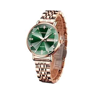 Buy Giordano Rose Gold Analog Watch for Women with Luminous Hands ...
