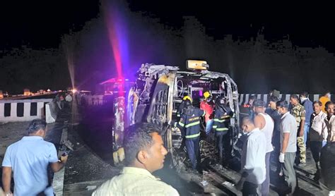 नशे में धुत था बस का ड्राइवर, बुलढाना हादसे की पुलिस जांच में हुआ बड़ा ...