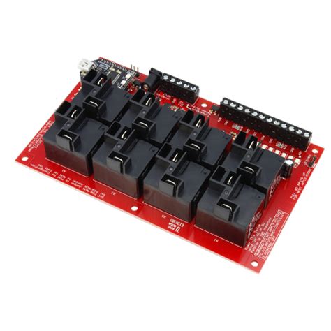 Reactor Sensor Controlled 8-Channel High-Power Relay Board + 8-Channel ...