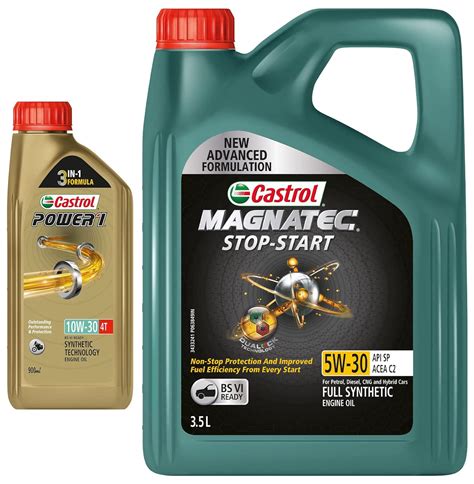 Castrol MAGNATEC Stop-Start 5W-30 Engine Oil (3.5L) (3416662)&Castrol ...