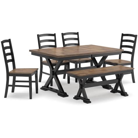 Signature Design by Ashley Furniture Wildenauer PKD634-35/01/00 Dining ...