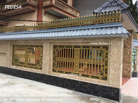 Half Round Window Grill Ss Railing Design With Glass For Balcony House ...