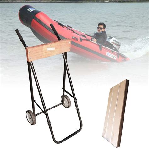 Buy Motorboat Cart 100KG Outboard Motor Engine Trolley Stand Boat ...