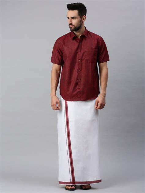 Dhoti Shirt Set | Dhoti with Shirt | Dhoti Shirt Combo | Shirt and ...