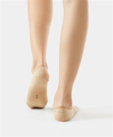 Buy Compact Cotton Stretch No Show Socks with StayFresh Treatment ...