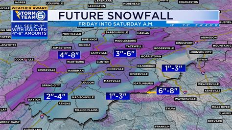 Snow possible Friday: Here’s how much | WATE 6 On Your Side