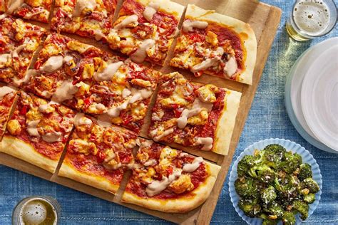 BBQ Chicken Pizza Recipe | FishAndMeat