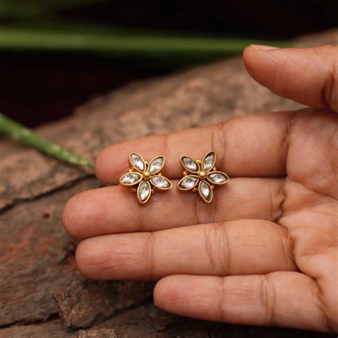 Gold Plated Earrings for Women | Silver Earrings | Shop Now