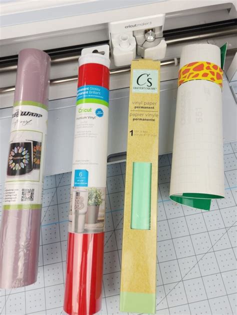 BEST Vinyl for Cricut Machines! (Comparison Testing) - Leap of Faith ...