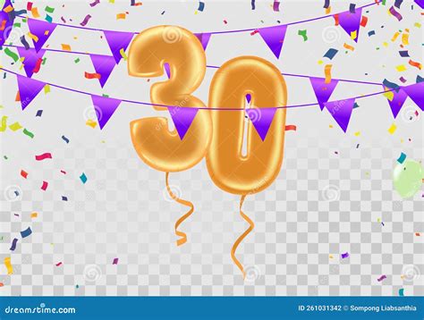 Elegant Greeting Celebration 30 Birthday Happy Birthday ...