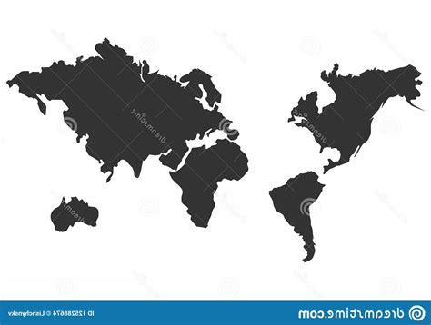 Simple World Map Vector 的图像结果