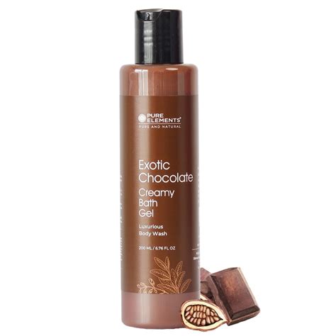 Buy PURE ELEMENTS Exotic Chocolate Creamy Bath & Shower Gel - 200 ML ...