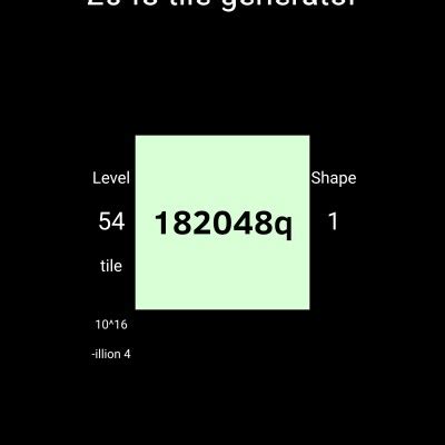 Image result for 2048 Tile Generator OpenProcessing Unfinite