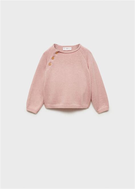 Buttons detail knit sweater - Kids | MANGO India