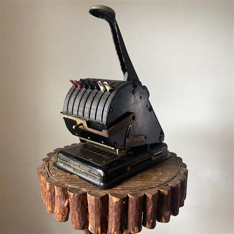 Image result for Antique Check Embossing Machine