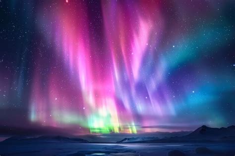 Arctic Night Northern Lights in the Skyquot | Premium AI-generated image