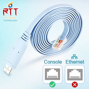 REC TRADE TECHNOLOGY - RTT Console Cable, USB Console Cable, USB to ...