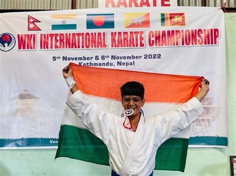 Two Gondal students win medals in 18th International Wado Kai Karate ...