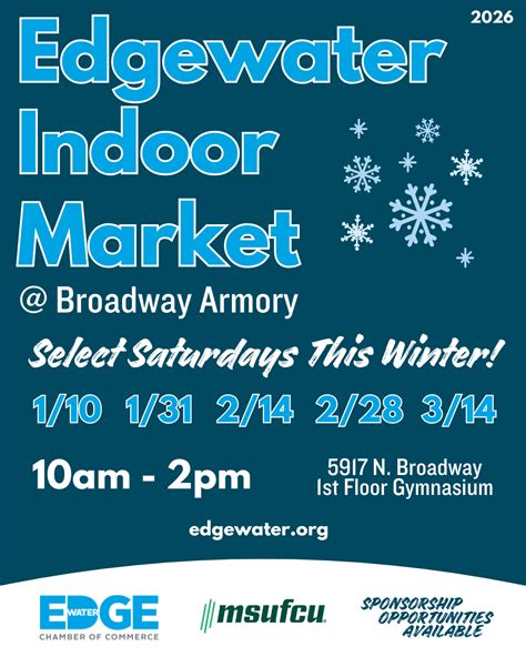 Edgewater Indoor Market 2026 | Kids Out and About Chicago