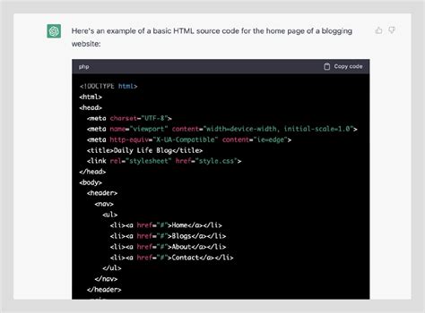 Chat GPT Website Homepage 的图像结果