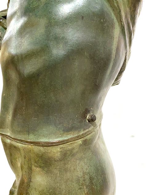 Barbedienne 'Dying Slave' After Michelangelo Grand Tour Cast Bronze ...