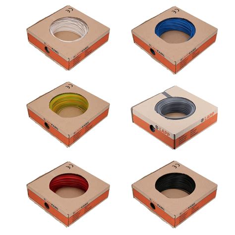 Lapp cable pvc cable h05v-k 1 x 1mm² 100m black - Colour: Black