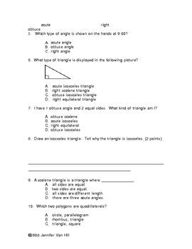 Image result for Basic Geometry Test