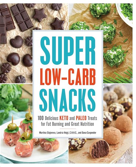 Super Low-Carb Snacks: 100 Delicious Keto and Paleo Treats for Fat ...