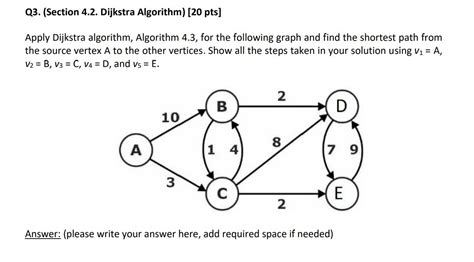 Image result for Dijkstra Algorithm Practice Questions