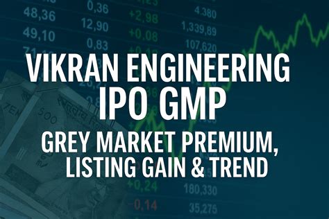 Vikran Engineering IPO GMP Today: Grey Market Premium, Listing Gain ...