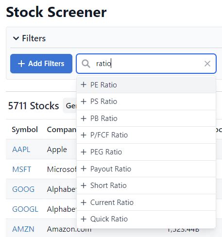 Screener Tutorial 的图像结果