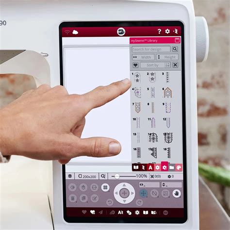 Image result for How to Thread Viking Designer Ruby 90