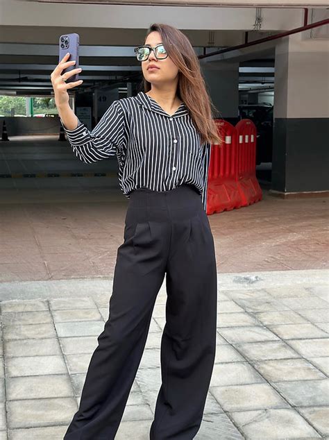 Combo Deal: Striped Shirt With High Waist Corset Pants – StyleAsh