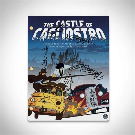 Lupin III: The Castle of Cagliostro (1979) Transcript Limited Signature ...
