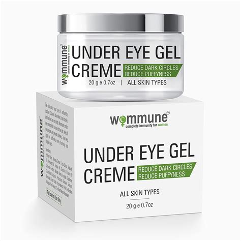 Wommune Under Eye Cream Gel for Dark Circles, Puffy Eyes, Wrinkles ...