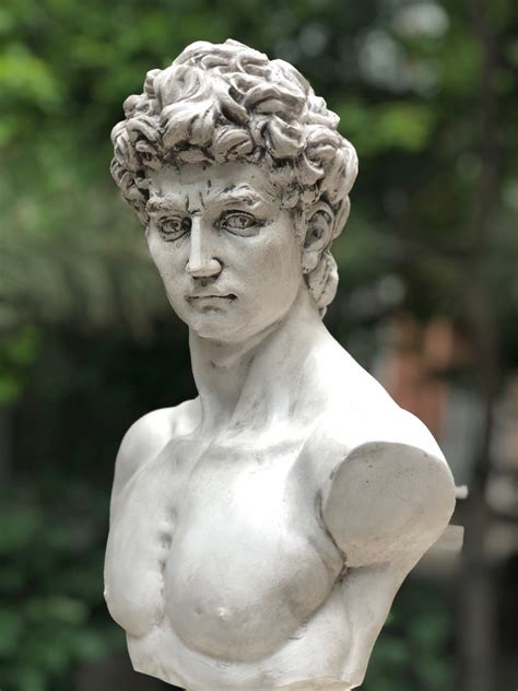 David statue aged david sculpture greek god statue large male sculpture ...