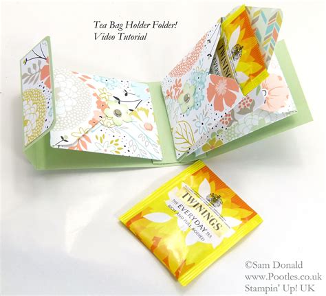 Image result for Tea Bag Holder Tutorial