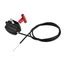 Lawn Mower Throttle Pull Control Cable & Choke Lever | Ubuy India