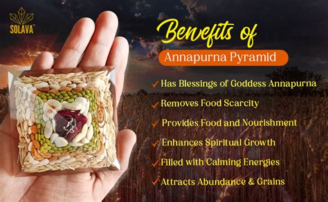 Buy SOLAVA Original Annapurna Pyramid for Food, Prosperity, Vastu ...