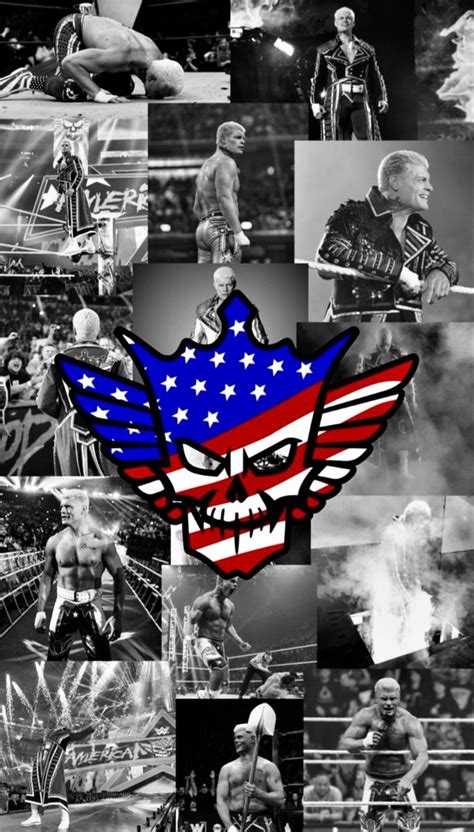 Cody Rhodes Logo | Wwe wallpapers, Wrestling posters, American flag ...