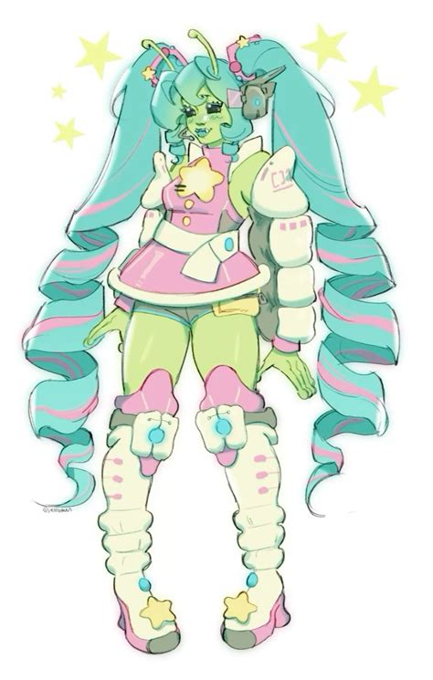 Image result for Alien Girl Characters