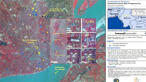 Myanmar Earthquake: ISRO Satellite Images Show Massive Damage After ...