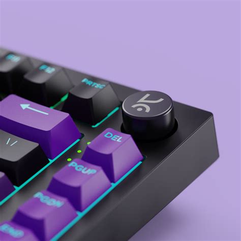 Swarm Black Purple Wireless Gaming Keyboard – Kreo